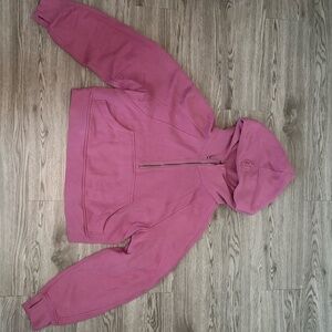 Lululemon Scuba Oversized Half-Zip Hoodie Velvet Dusk